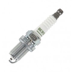 Solid terminal spark plug BKR5E