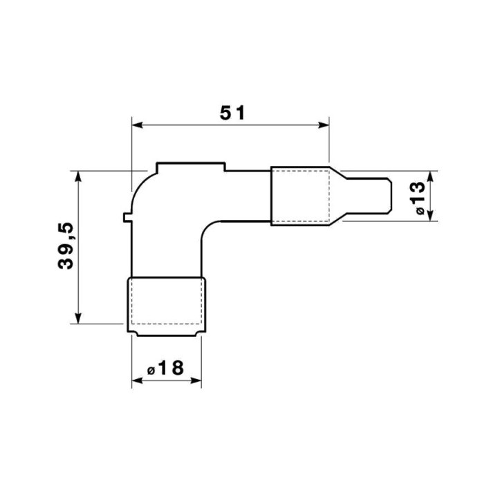 Pipe, spark plug  LD10F