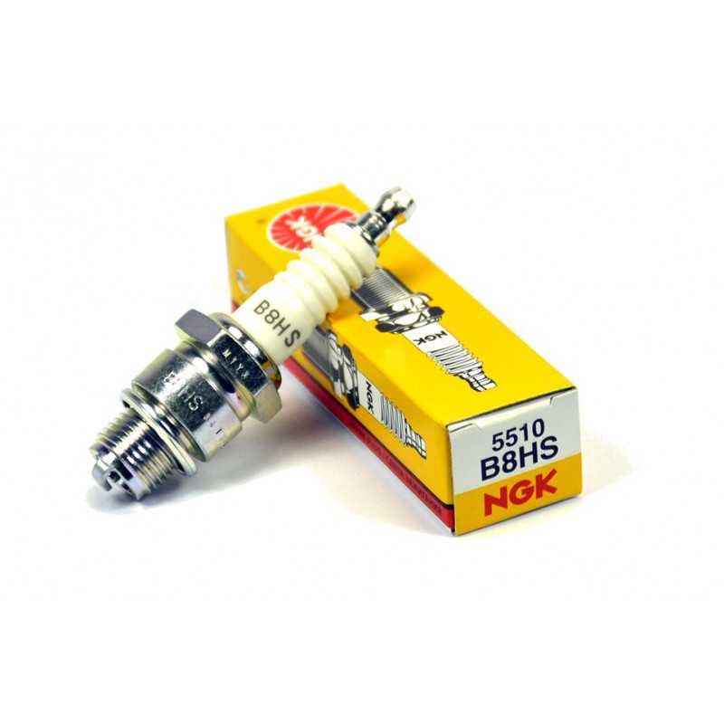NGK Bujía B8HS para mayor potencia de chispa y mejores rendimientos del motor