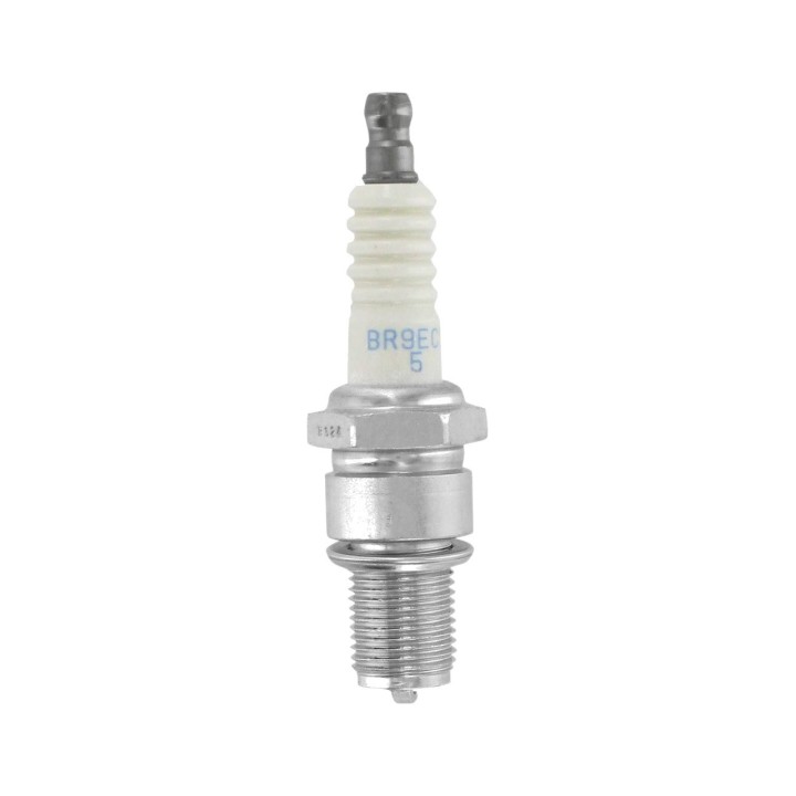 Spark plug with solid terminal  BR9ECS