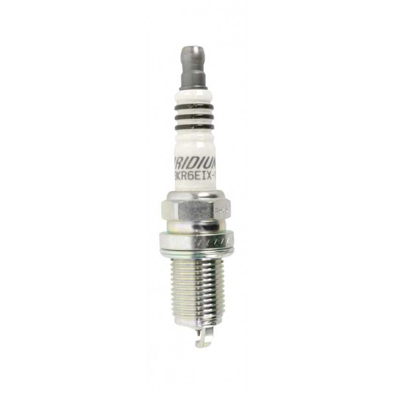 Solid terminal spark plug BKR6EIX