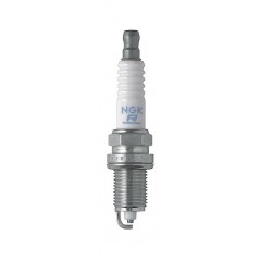 Solid terminal spark plug BKR6E