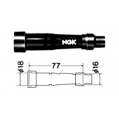 Spark plug pipe SB01E
