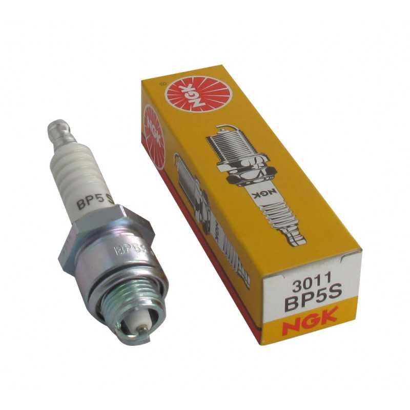 Spark plug with removable terminal BP5S