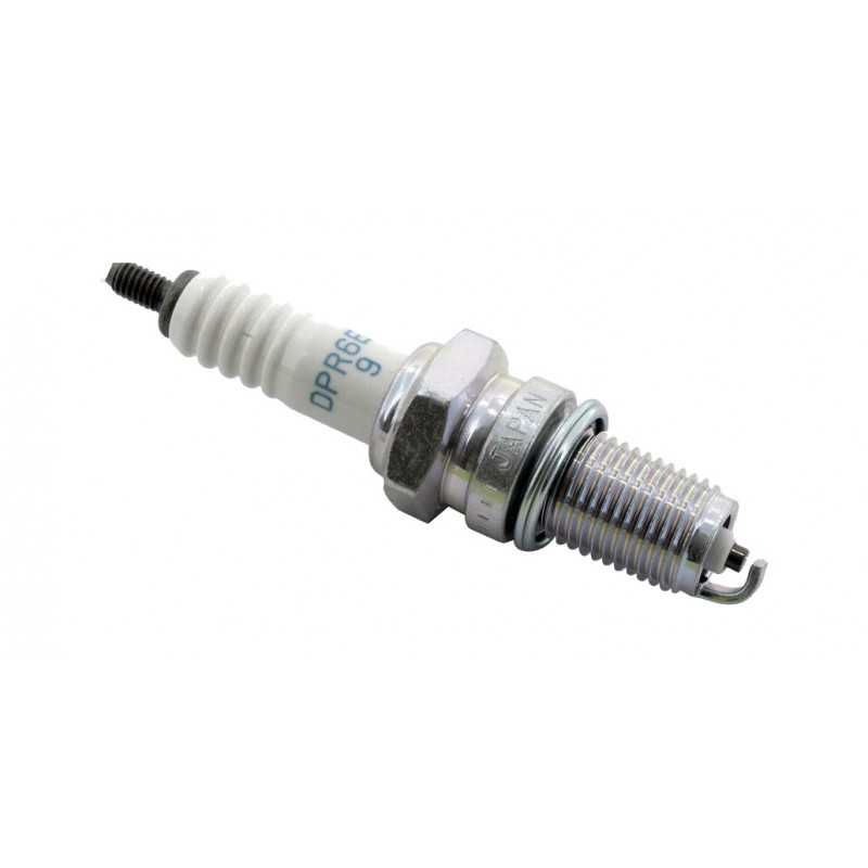 NGK Bujia con terminal solido DPR6EB-9 de - Potencia mejorada y menor polución DPR6EB9