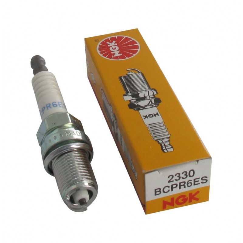 Solid terminal spark plug BCPR6ES