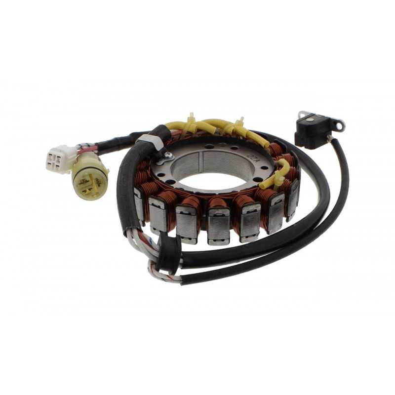 Alternator coil stator