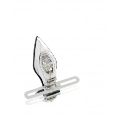 CUSTOM ACCES Luz trasera y portamatriculas cromado PL0001