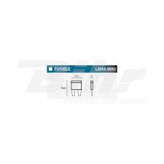 V PARTS Caja 100 fusibles a lama mini 14708VAR