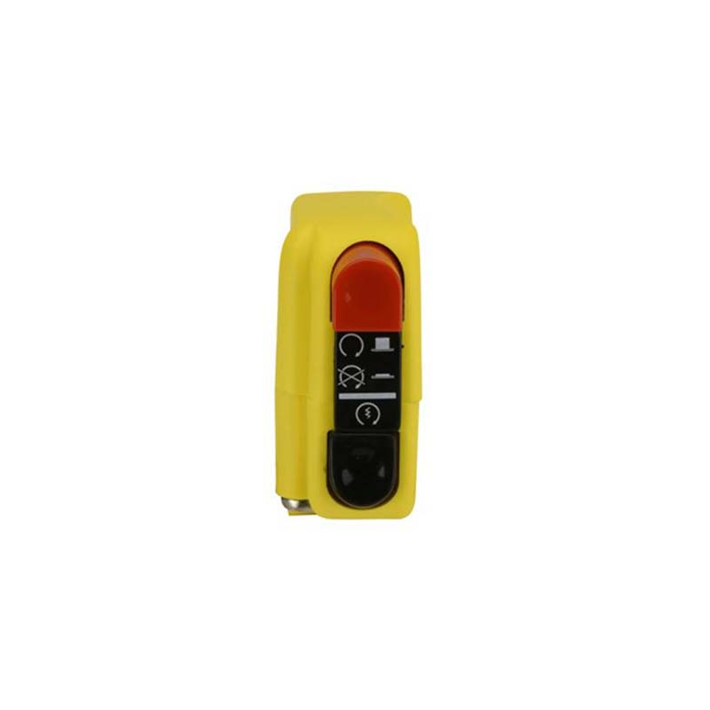 Button on off on / off with starter 9A yellow 0416AB.9A
