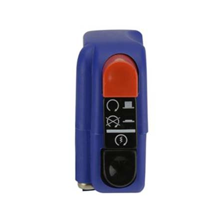 Button on off on / off with starter 9A blue 0417AB.9A