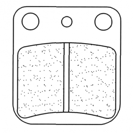 CL BRAKES Pastillas freno delanteras sinterizadas 2408ATV1