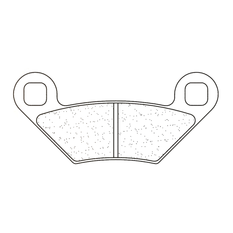 CL BRAKES Pastillas freno delanteras sinterizadas 1222ATV1