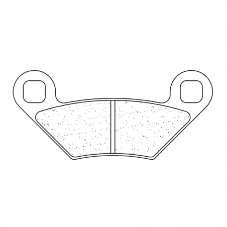 PAD, BRAKE, FRONT CL SINTERED
