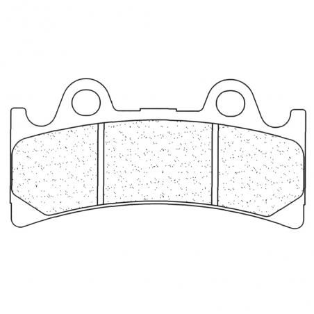 CL BRAKES Pastillas freno delanteras sinterizadas 2254XBK5
