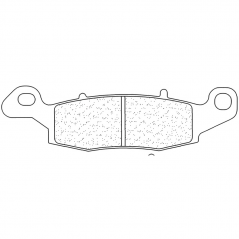 CL BRAKES Pastillas freno delanteras sinterizadas 2384S4