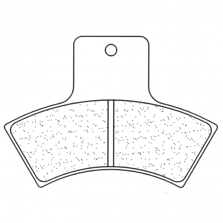 CL BRAKES Pastillas freno traseras 2925ATV1