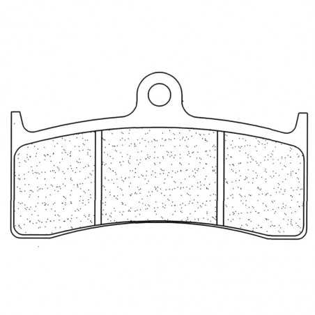 CL BRAKES PAD, BRAKE, FRONT CL SINTERED BERINGER 6 Piston Caliper - Road/Raci 2404XBK5
