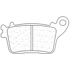 PAD, BRAKE, REAR