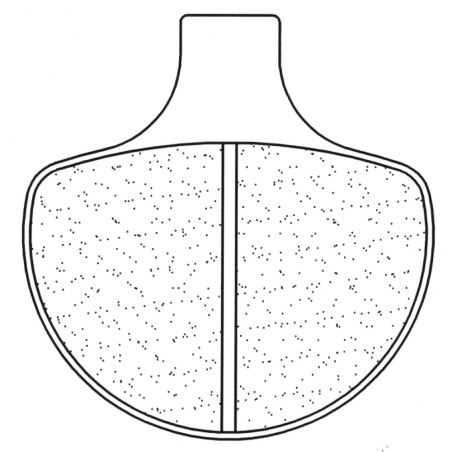 PAD, BRAKE, FRONT CL SINTERED