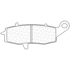 CL BRAKES Pastillas freno traseras 2384RX3