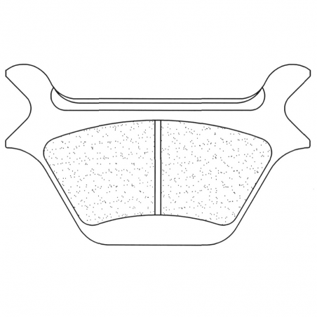 CL BRAKES Pastillas freno traseras 2370RX3