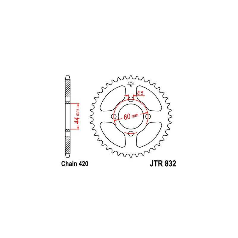 Ring, transmission, rear