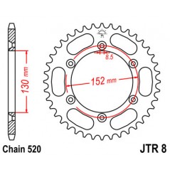 Ring, transmission, rear