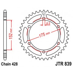 Ring, transmission, rear