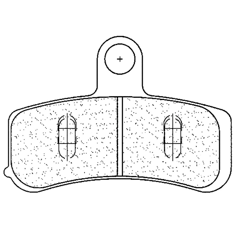 Sintered front brake pads A3 +