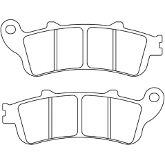 CL BRAKES Pastillas de freno traseras Goldwing 1800 (01-11) 1231RX3