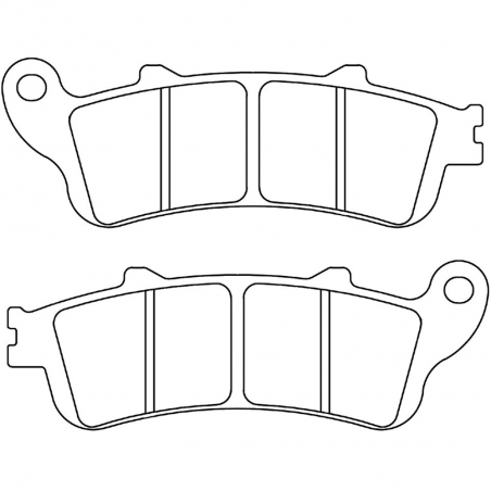 CL BRAKES Pastillas de freno traseras Goldwing 1800 (01-11) 1231RX3