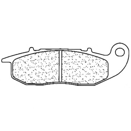 PAD, BRAKE, FRONT CL SINTERED