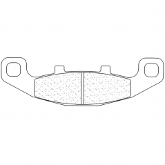 CL BRAKES Pastillas freno delanteras sinterizadas 2304S4
