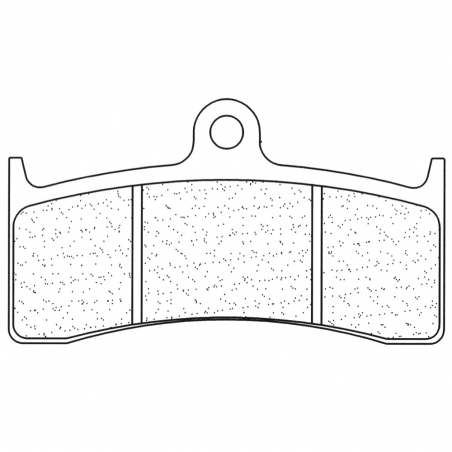 Front brake pads cl sintered NISSIN 6 Piston Caliper - Road / Racin