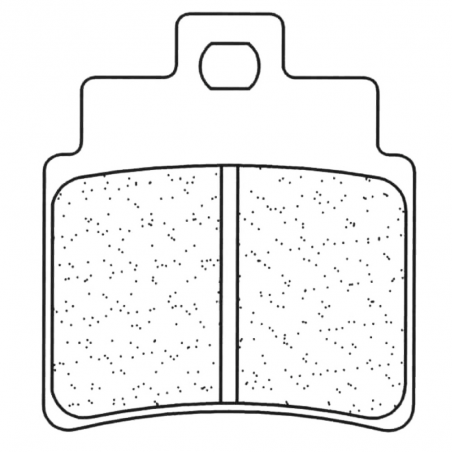 CL BRAKES Pastillas freno traseras 1151ATV1
