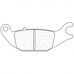 PAD, BRAKE, REAR