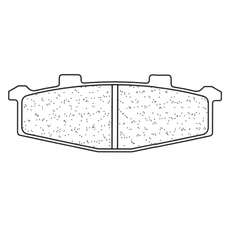 CL BRAKES Pastillas freno traseras 2389RX3