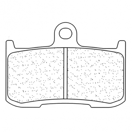 Front brake pads cl sintered NISSIN 4 Piston Radial Caliper - Roa