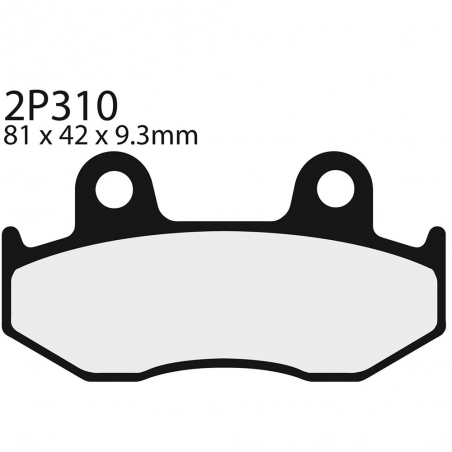 Front brake pads 2P310NS