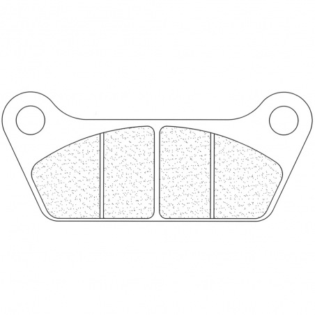 CL BRAKES Pastillas freno traseras 2702RX3