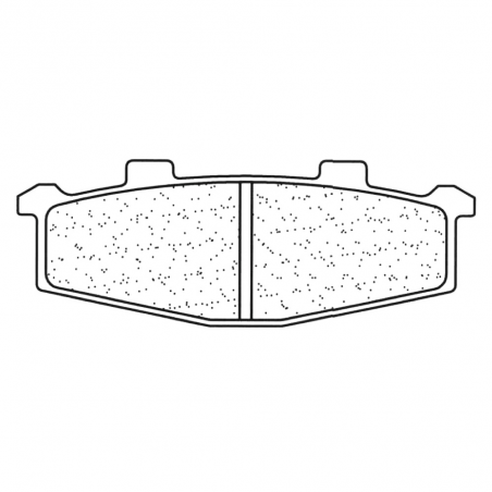 CL BRAKES Pastillas freno delanteras sinterizadas 2389A3+