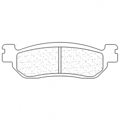 CL BRAKES Pastillas freno delanteras sinterizadas 2828S4