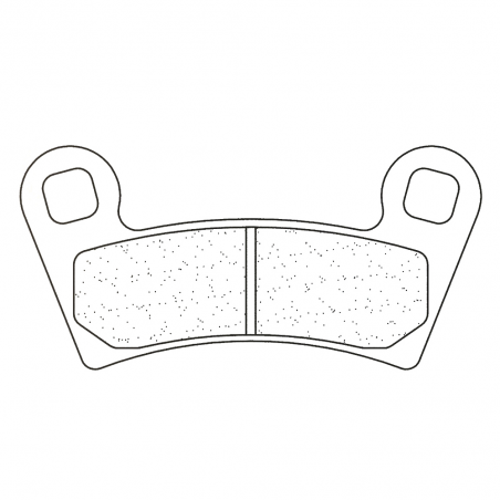 PAD, BRAKE, FRONT CL SINTERED
