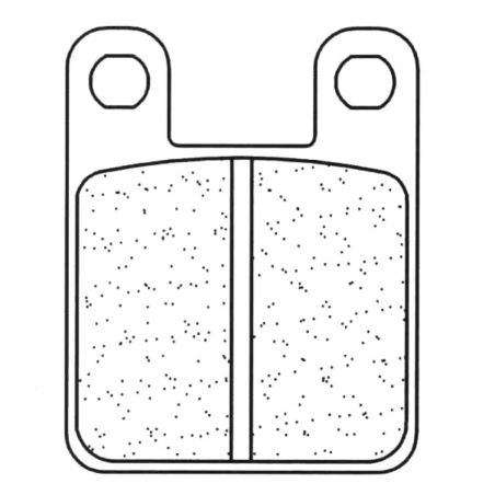 PAD, BRAKE, FRONT CL SINTERED