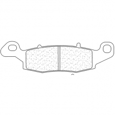 CL BRAKES Pastillas freno delanteras sinterizadas 2384A3+