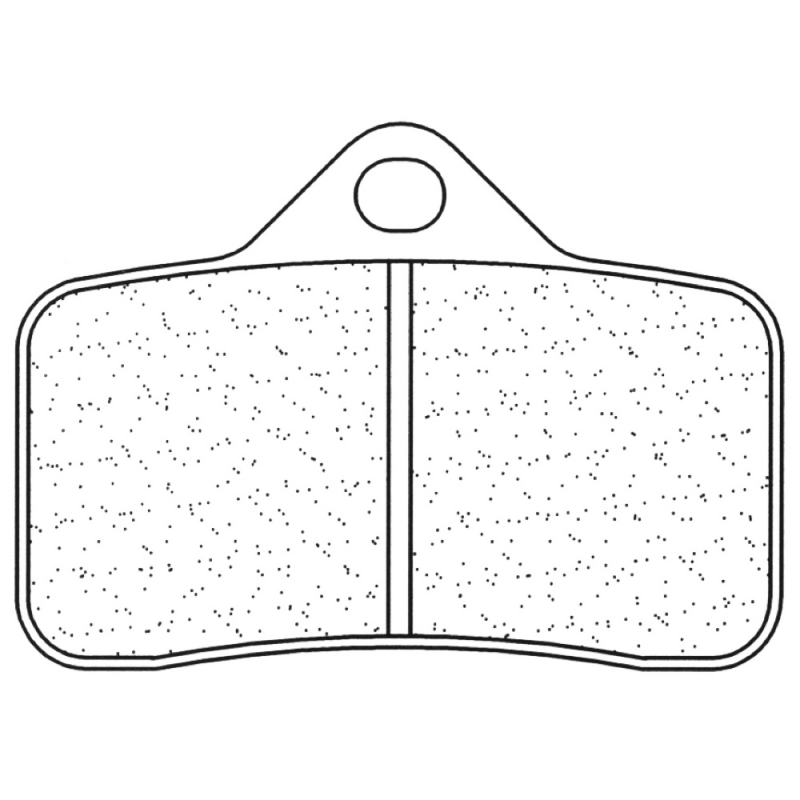 PAD, BRAKE, FRONT CL SINTERED SPIEGLER 4 Piston Caliper - Road/Raci
