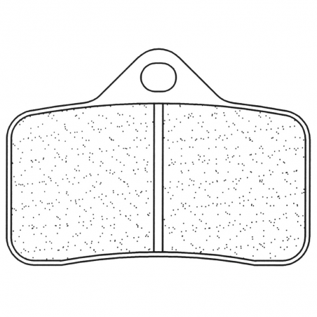 PAD, BRAKE, FRONT CL SINTERED SPIEGLER 4 Piston Caliper - Road/Raci