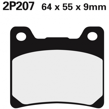 Front brake pads 2P207NS