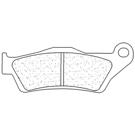 CL BRAKES Pastillas freno delanteras sinterizadas 2352A3+